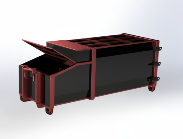 18/20 YARDS HORIZONTAL WASTE COMPACTOR